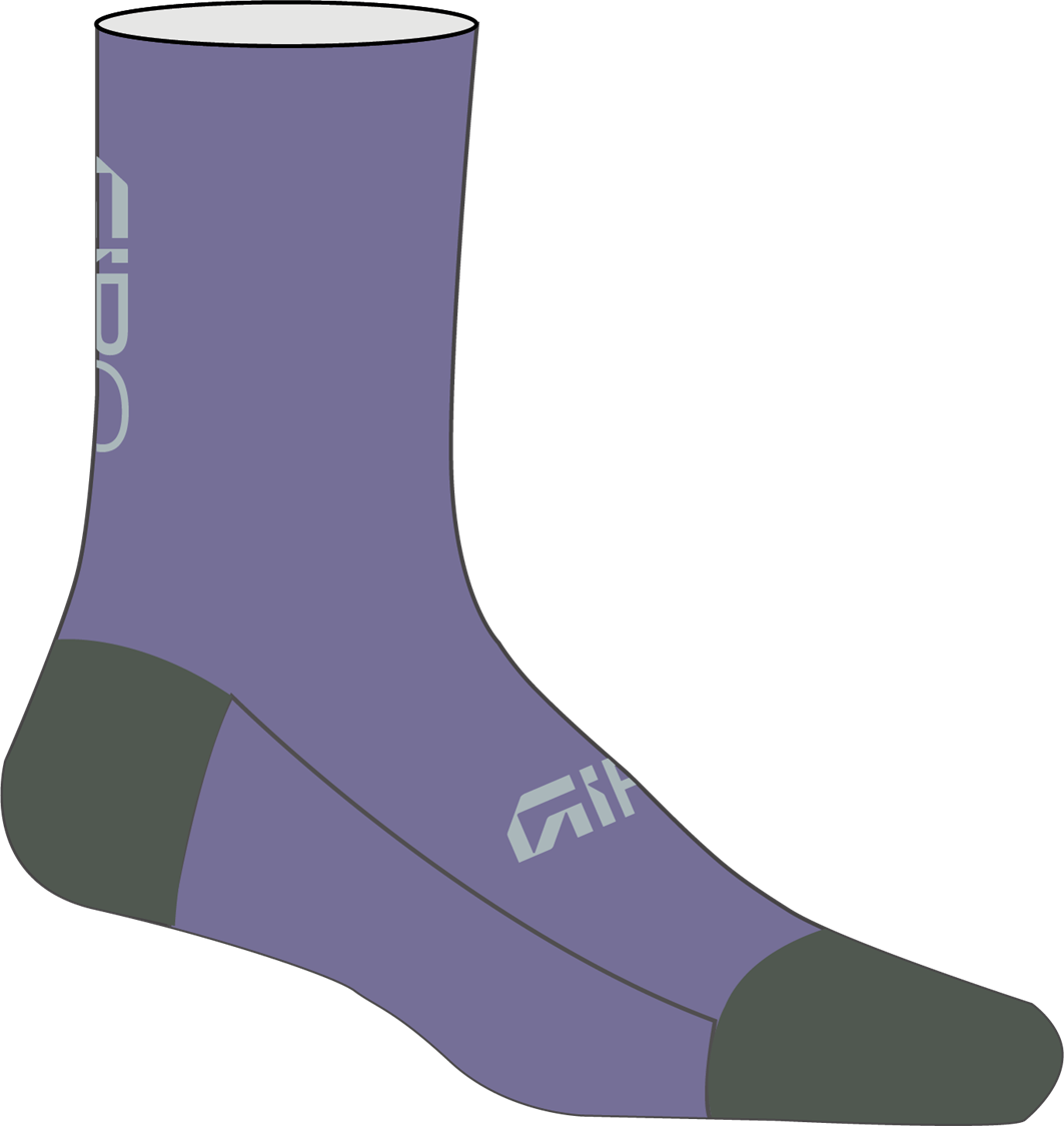 Giro Winter Merino Sock - Purple Haze
