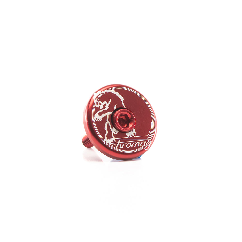 Chromag Top Cap Red