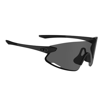 Tifosi Vogel XC Sunglasses Blackout with Smoke No Mirror  Lens
