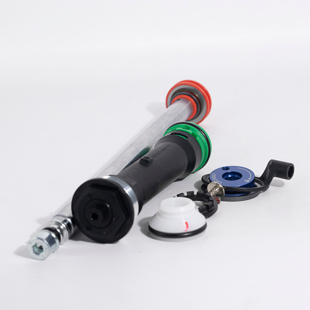 RockShox Fork Damper Assembly - Remote 17mm (PopLoc, Pre-2013 PushLoc) Turn Key Coil 27.5" / 29" 80mm / 100mm (Includes Right Side Internals) - XC30 B1