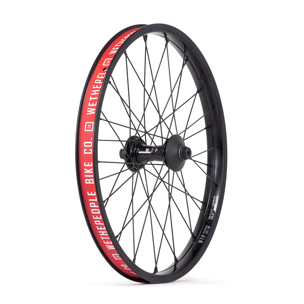 Wethepeople Helix 20" Front Wheel 3/8" Female Bolt, 36H, Incl. Nylon Hubguards