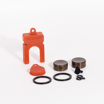 SRAM Disc Brake Caliper Piston Kit Level Ultimate / TLM (A1), eTap HRD - (Includes Monoblock Piston Tool, 2-21mm Aluminium Caliper Pistons, Seals and O-Rings)