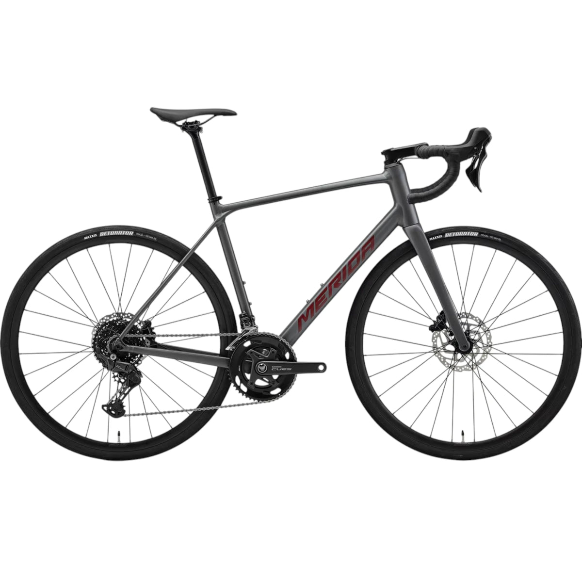 Merida Scultura Endurance 300 2027 Road Bike - Silk Cool Grey Side View