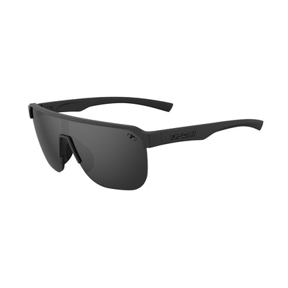 Tifosi Sanctum SL Sunglasses Blackout with Smoke no Mirror Lens
