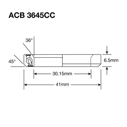 Enduro HS Bearing 1.125" 30.2 x 41 x 6.5 36x45° BO - Image 3