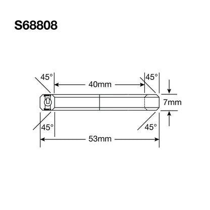 Enduro HS Bearing 1.5" 40 x 53 x 7 45x45° SS - Image 3