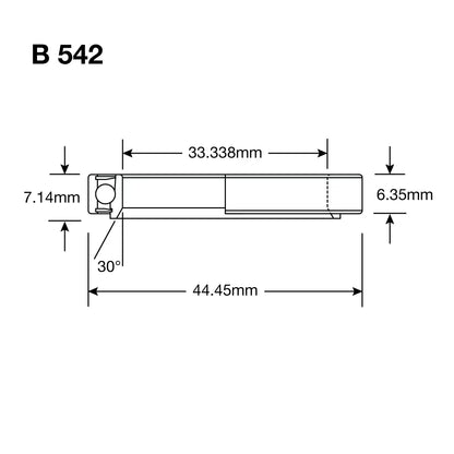 Enduro HS Bearing 1-9/16" x 2" x 9/32" - Image 3