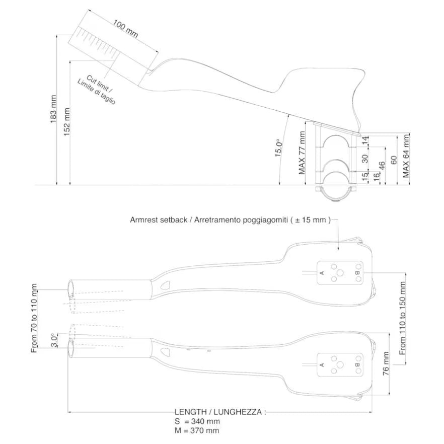 Deda Jet1 Clip On Carbon Extensions - Image 6