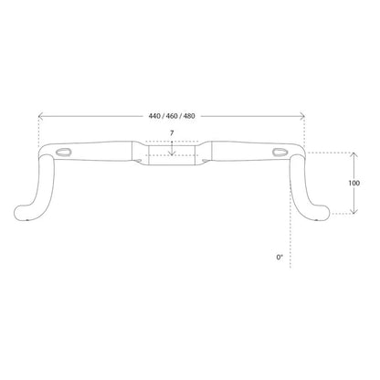 Deda Gera Carbon Gravel Handlebar - Image 4