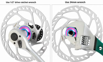 Toopre Disc Rotor Lockring 40nm HG Tool Removal - Image 9