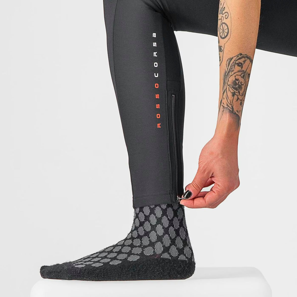 Castelli Sorpasso RoS Women's Bibtight Black - Image 6