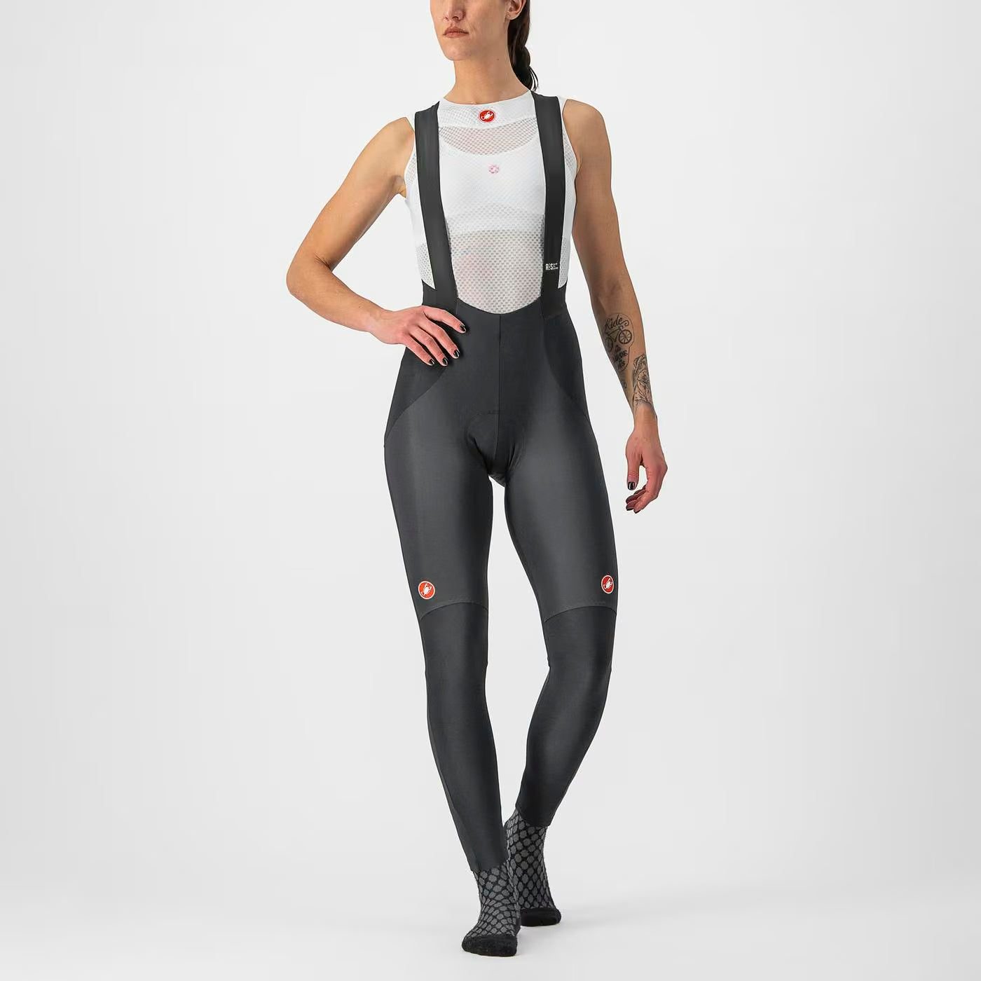 Castelli Sorpasso RoS Women's Bibtight Black - Image 1