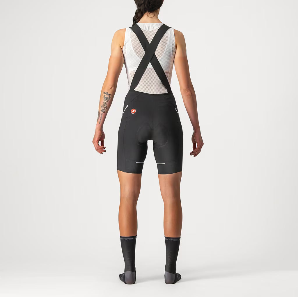 Castelli Velocissima 3 Bibshort Women's Black/Silver - Image 2