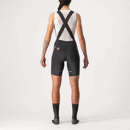 Castelli Velocissima 3 Bibshort Women's Black/Silver - Image 2