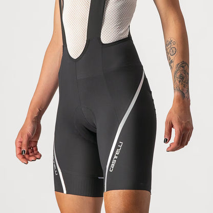 Castelli Velocissima 3 Bibshort Women's Black/Silver - Image 5