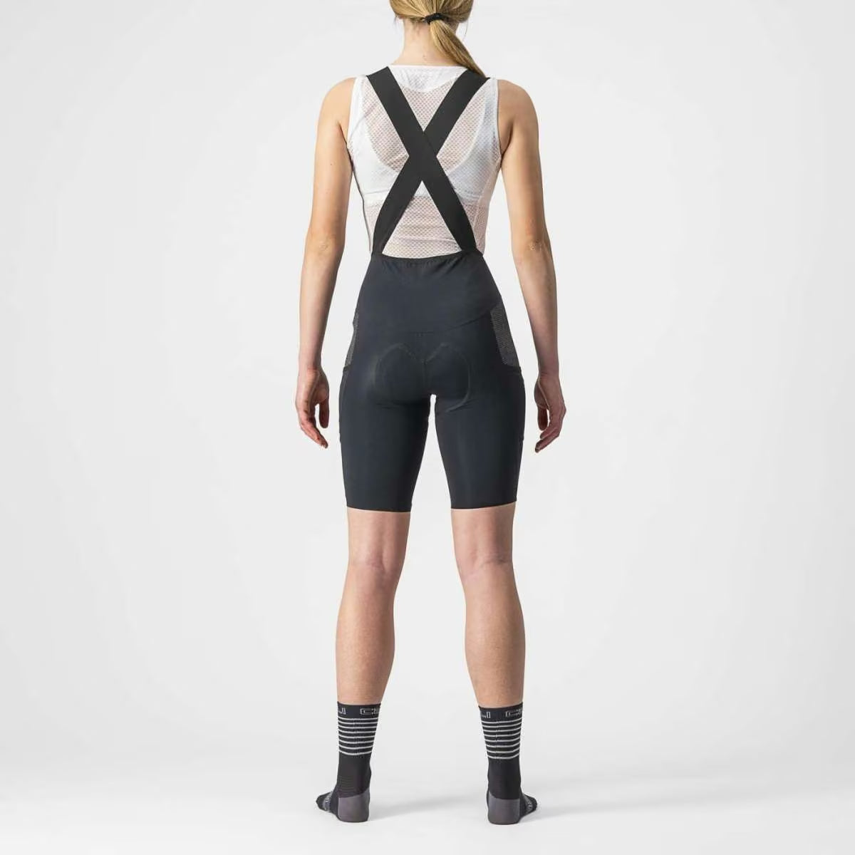 Castelli Free Unlimited Bibshort Women's Black - Image 2