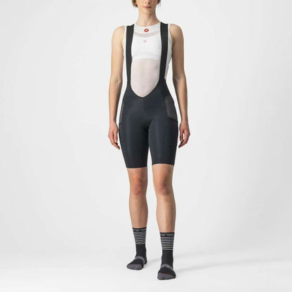 Castelli Free Unlimited Bibshort Women's Black - Image 1