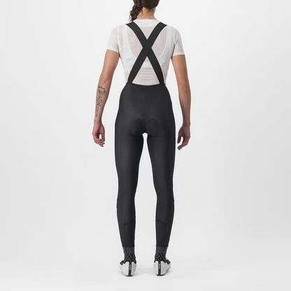 Castelli Velocissima DT Bibtight Women's Black/Black Reflex - Image 2
