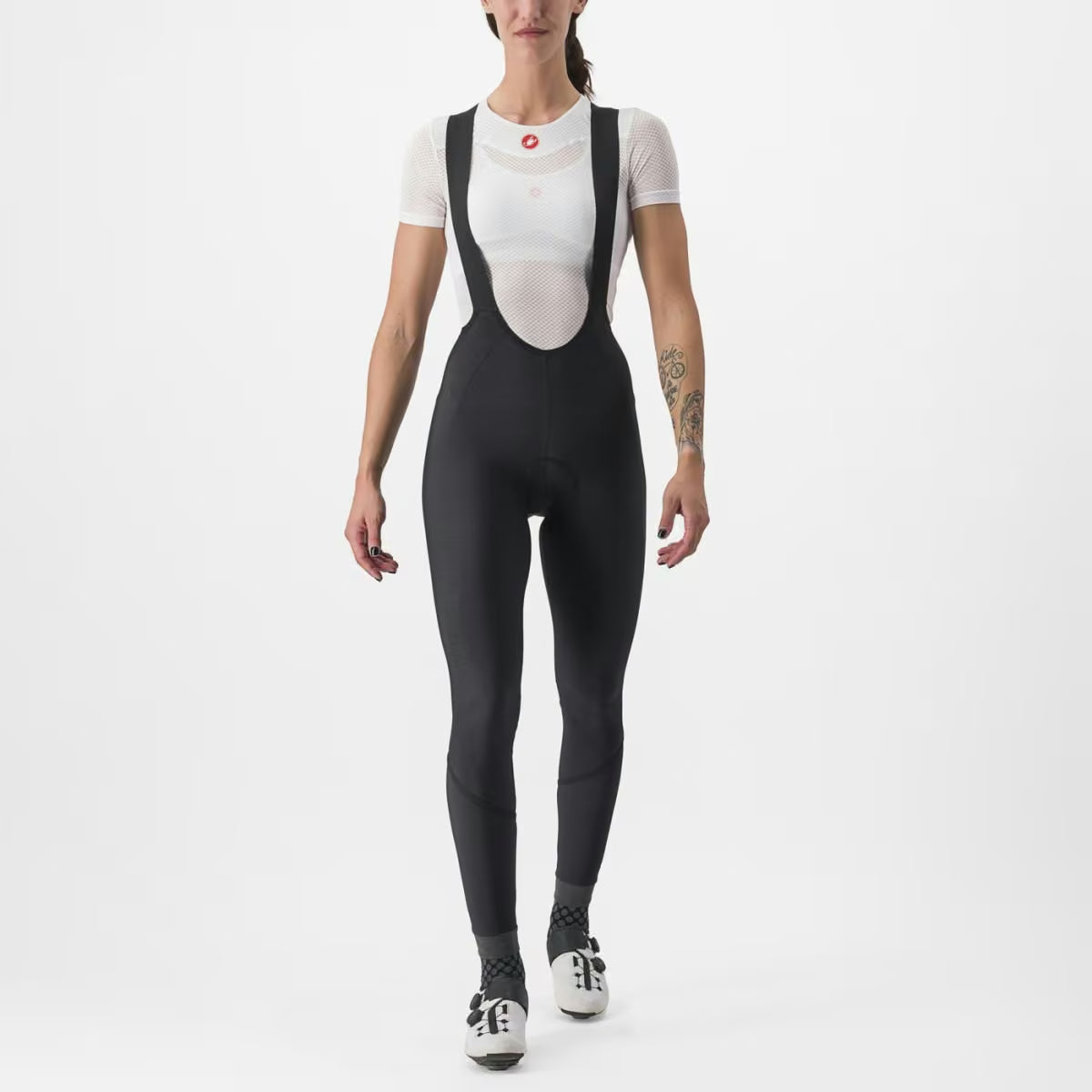 Castelli Velocissima DT Bibtight Women's Black/Black Reflex - Image 1