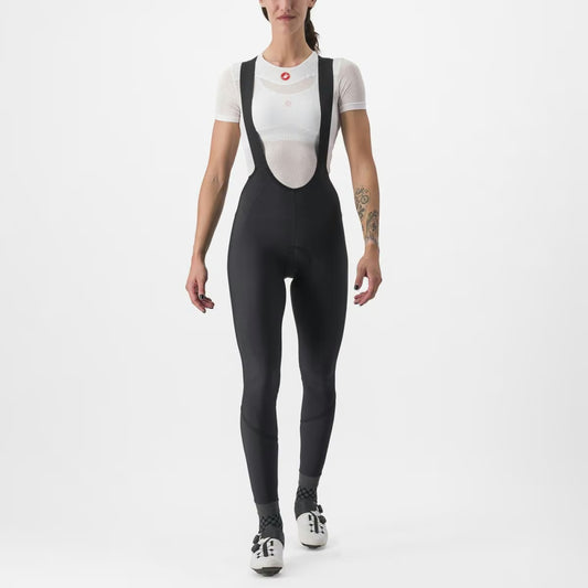 Castelli Velocissima DT Bibtight Women's Black/Black Reflex - Image 1