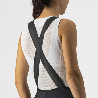Castelli Velocissima DT Bibtight Women's Black/Electric Lime-Silver Reflex - Image 3