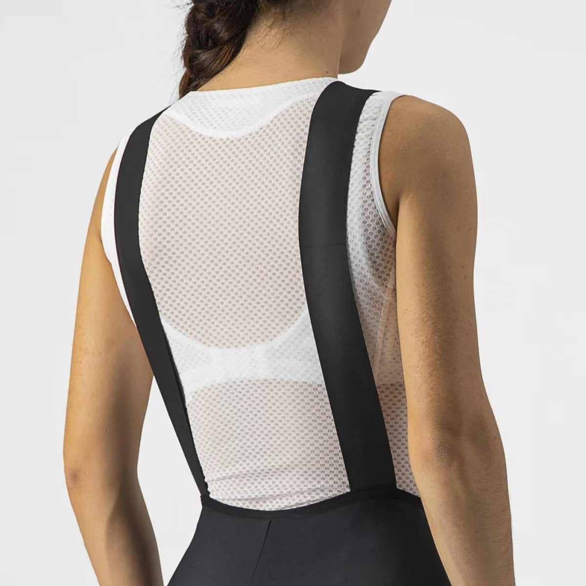 Castelli Velocissima DT Bibtight Women's Black/Electric Lime-Silver Reflex - Image 6