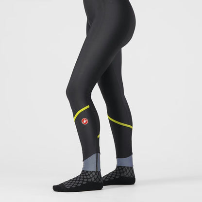 Castelli Velocissima DT Bibtight Women's Black/Electric Lime-Silver Reflex - Image 8