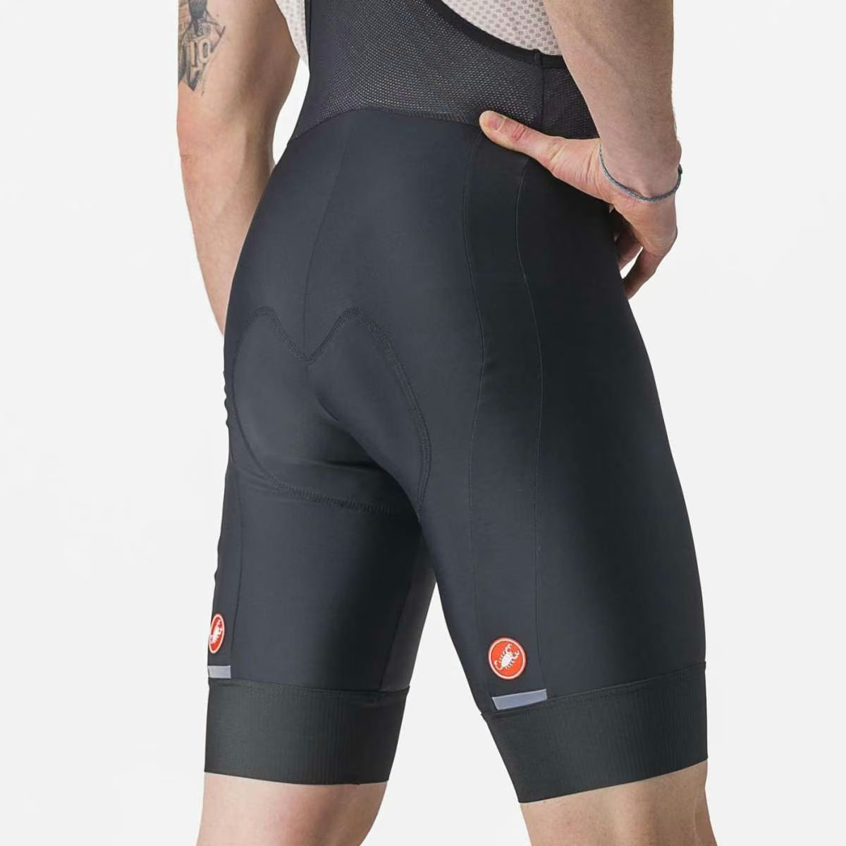 Castelli Entrata 2 Bibshort Men's Black - Image 4
