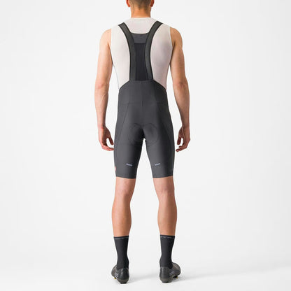 Castelli Espresso Bibshort Men's Dark Gray - Image 2
