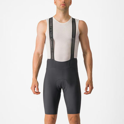 Castelli Espresso Bibshort Men's Dark Gray - Image 3