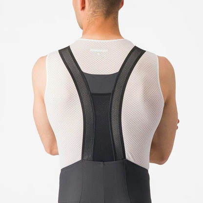 Castelli Espresso Bibshort Men's Dark Gray - Image 7