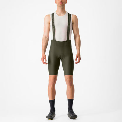 Castelli Espresso Bibshort Men's Deep Green - Image 2