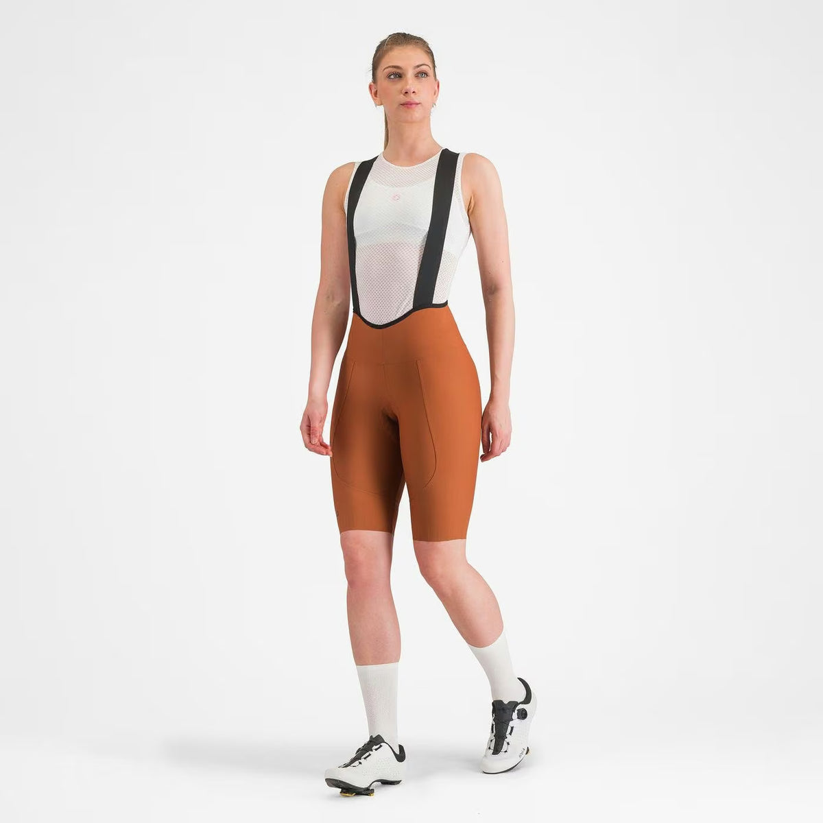 Castelli Espresso W DT Bibshort Women's Mocha - Image 6