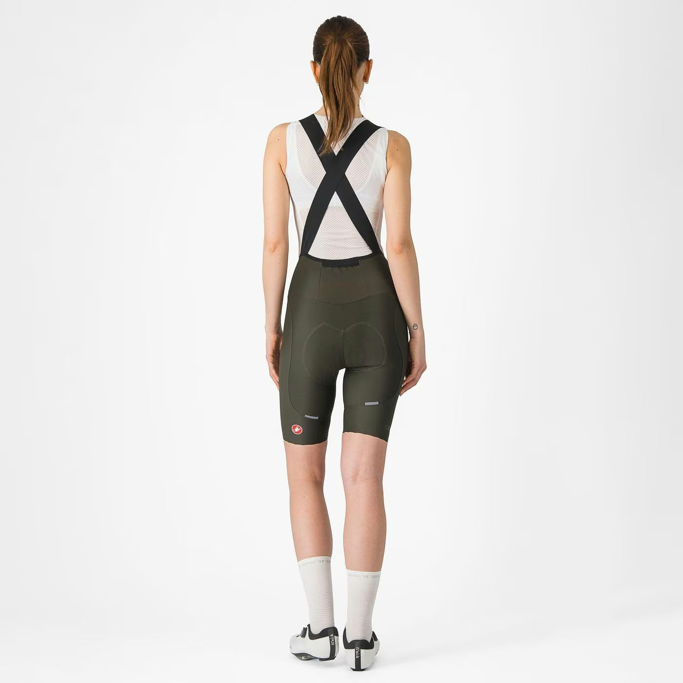 Castelli Espresso W DT Bibshort Women's Deep Green - Image 2