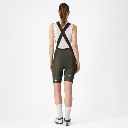 Castelli Espresso W DT Bibshort Women's Deep Green - Image 2
