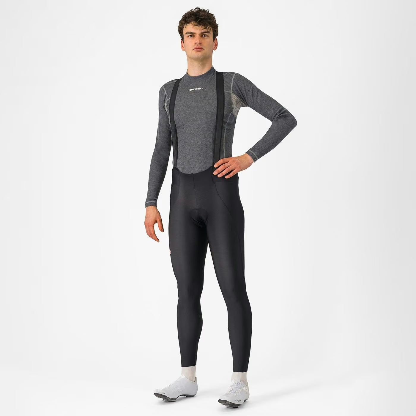 Castelli Espresso Bibtight Men's Black - Image 8