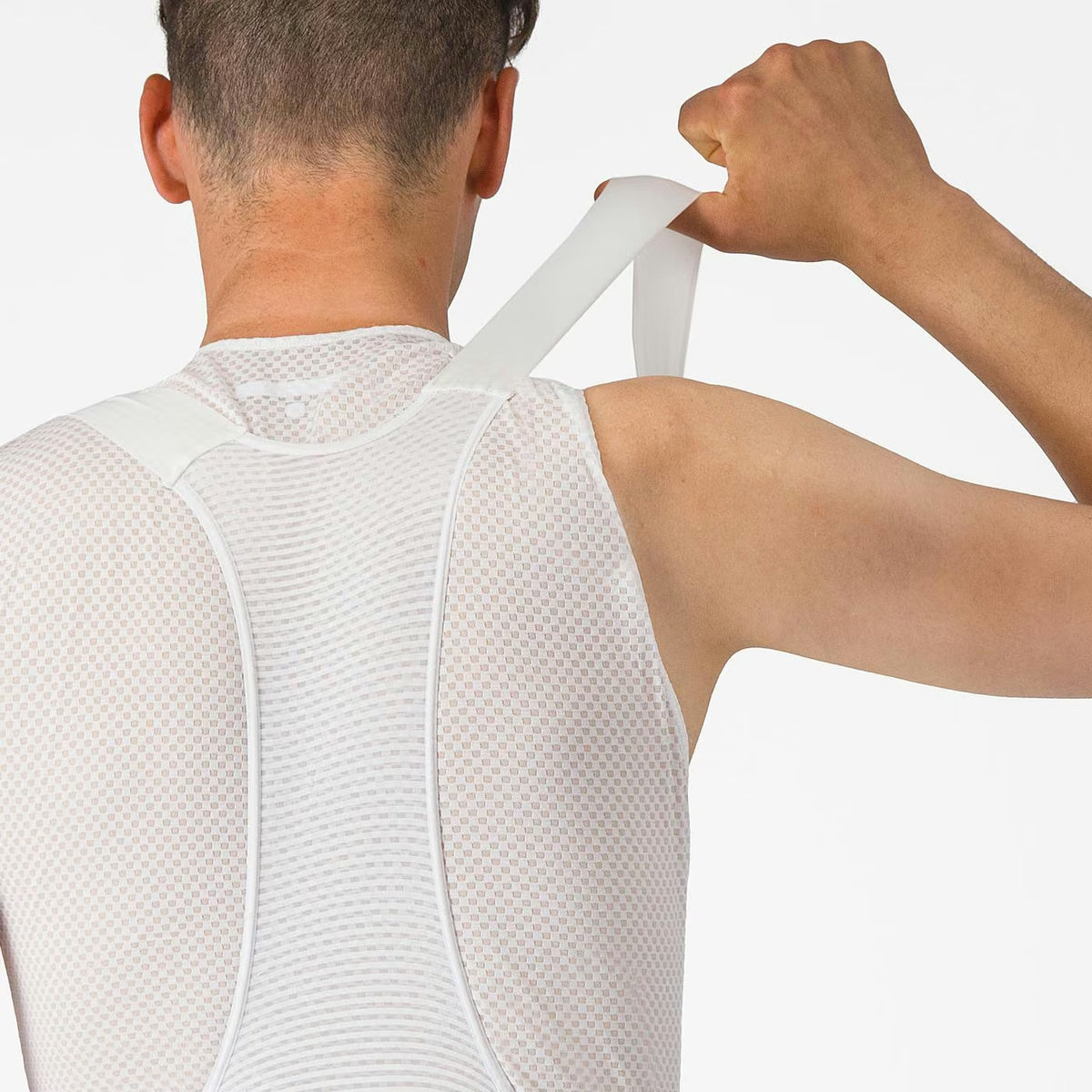 Castelli Free Aero Race S Bibshort Men's White - Image 5