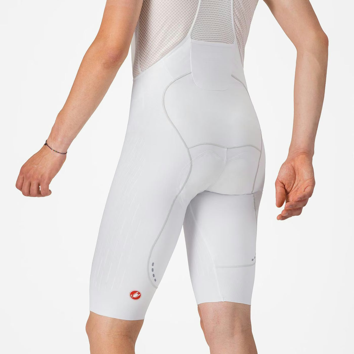 Castelli Free Aero Race S Bibshort Men's White - Image 6