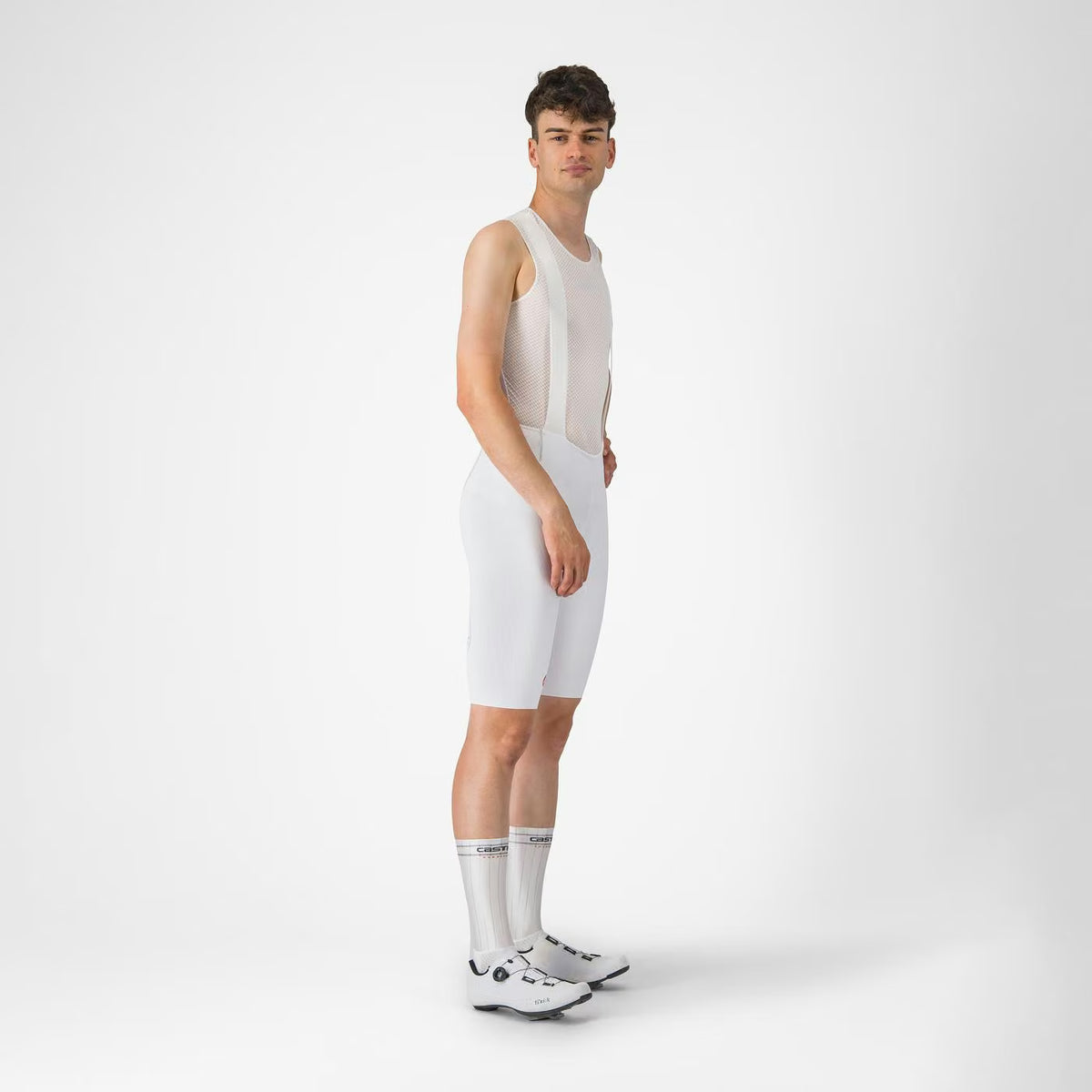 Castelli Free Aero Race S Bibshort Men's White - Image 7