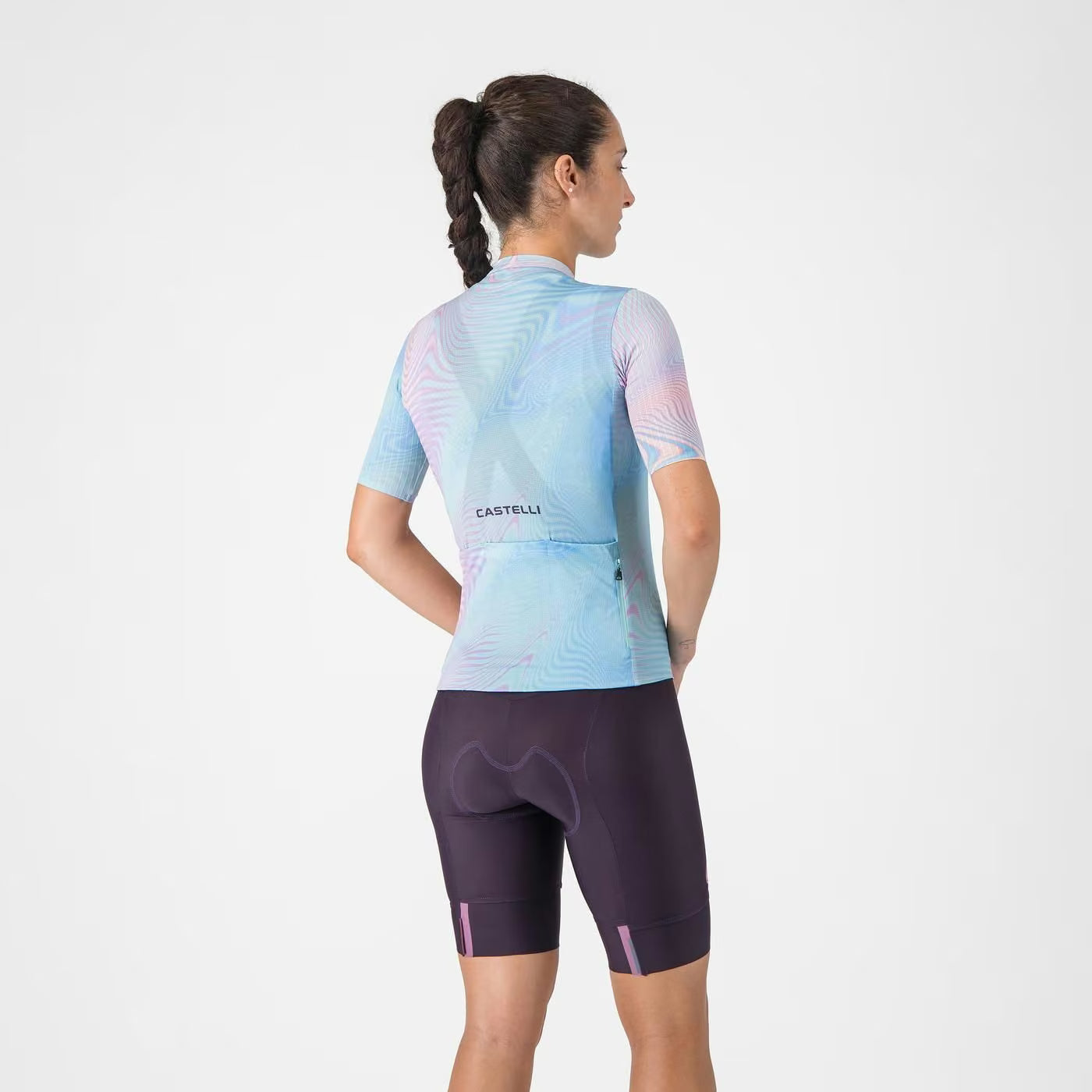 Castelli Prima 2 Bibshort Women's Dark Night Shade/Deep Purple - Image 2