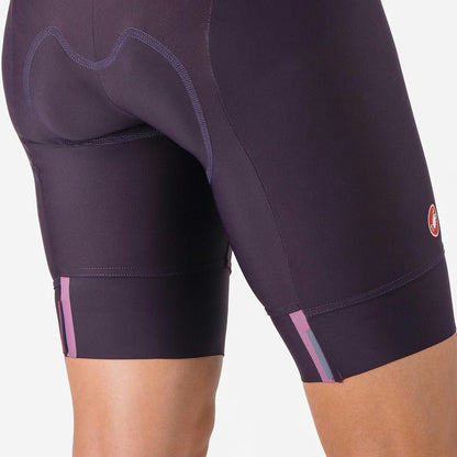 Castelli Prima 2 Bibshort Women's Dark Night Shade/Deep Purple - Image 5