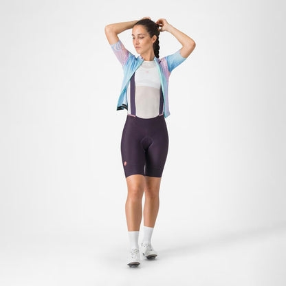 Castelli Prima 2 Bibshort Women's Dark Night Shade/Deep Purple - Image 8