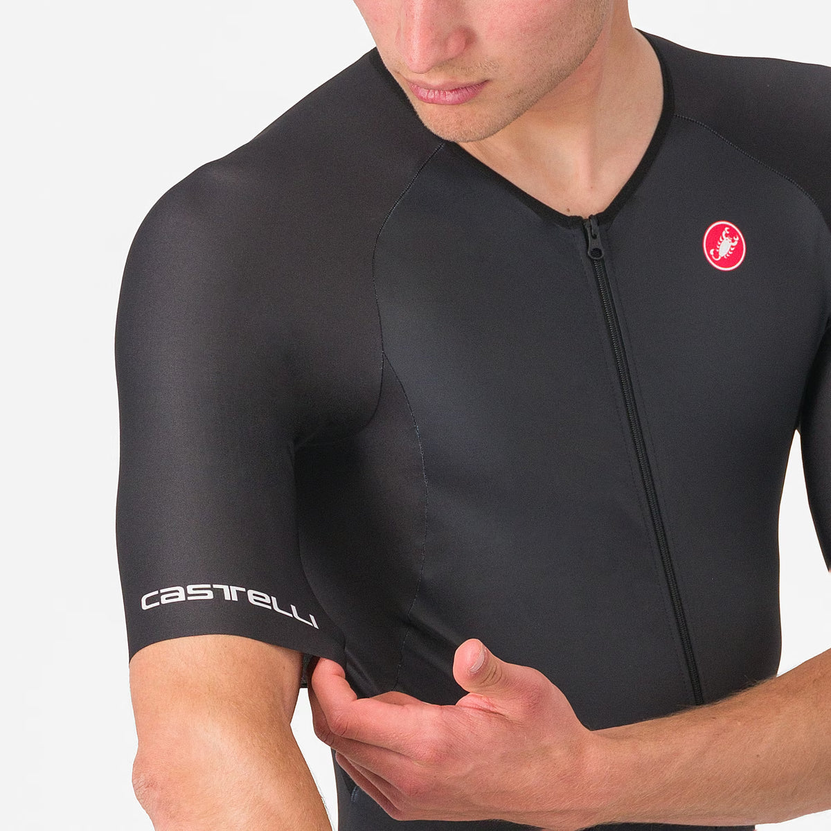 Castelli Core Tri Suit Short Sleeve Men's Black - Image 6