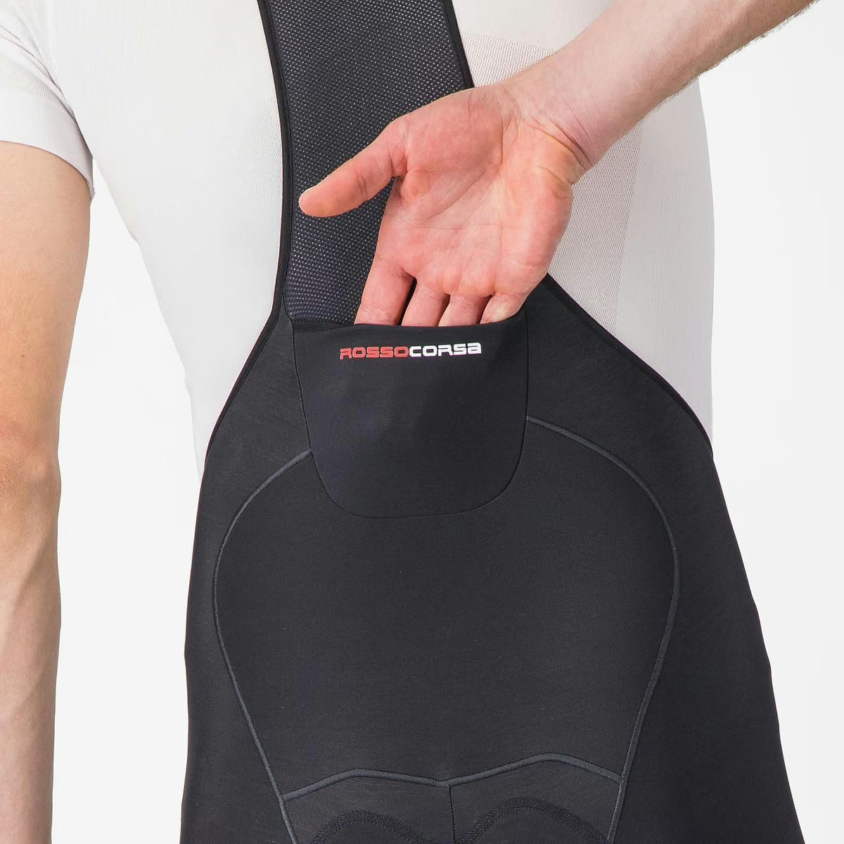 Castelli Omloop Thermal Bibshort Men's Black - Image 5