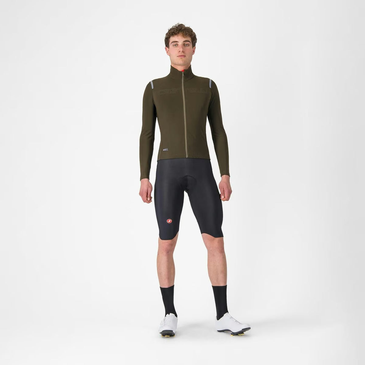 Castelli Omloop Thermal Bibshort Men's Black - Image 8
