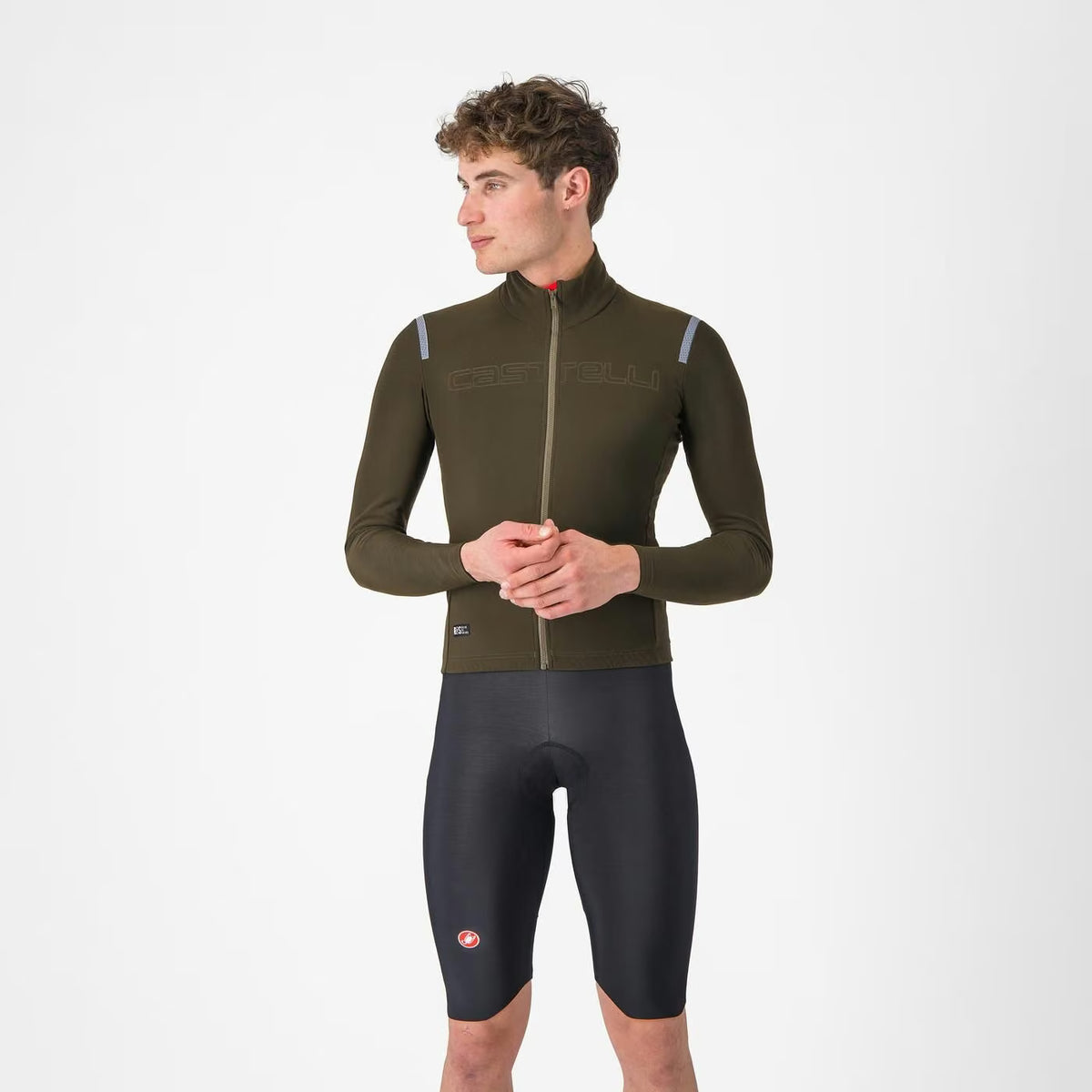 Castelli Omloop Thermal Bibshort Men's Black - Image 1