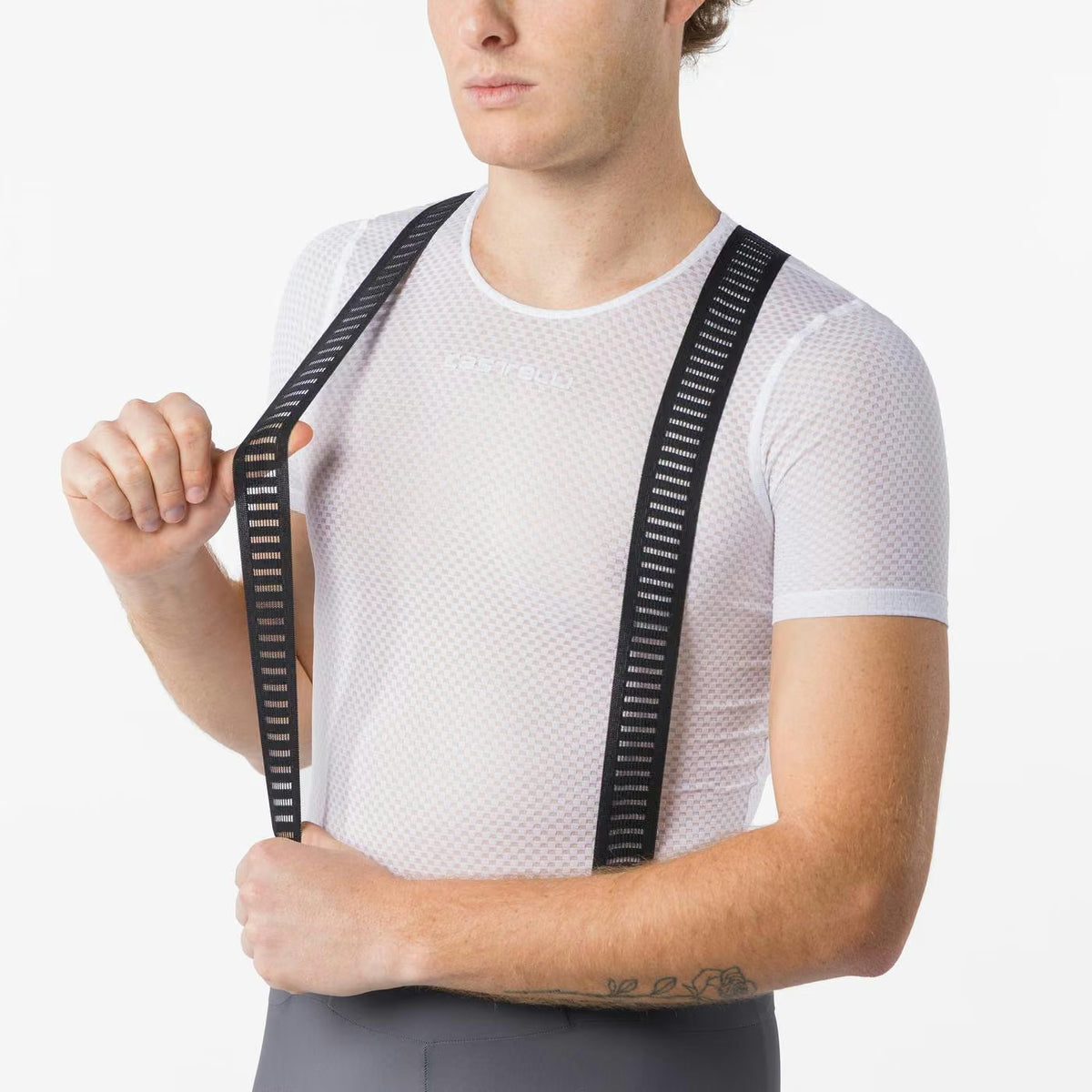 Castelli Espresso 2 Bibshort Men's Smoky Gray - Image 3