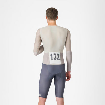 Castelli Speedsuit Body Paint V TT Men's Silver Moon/Clay/Smoky Gray - Image 2