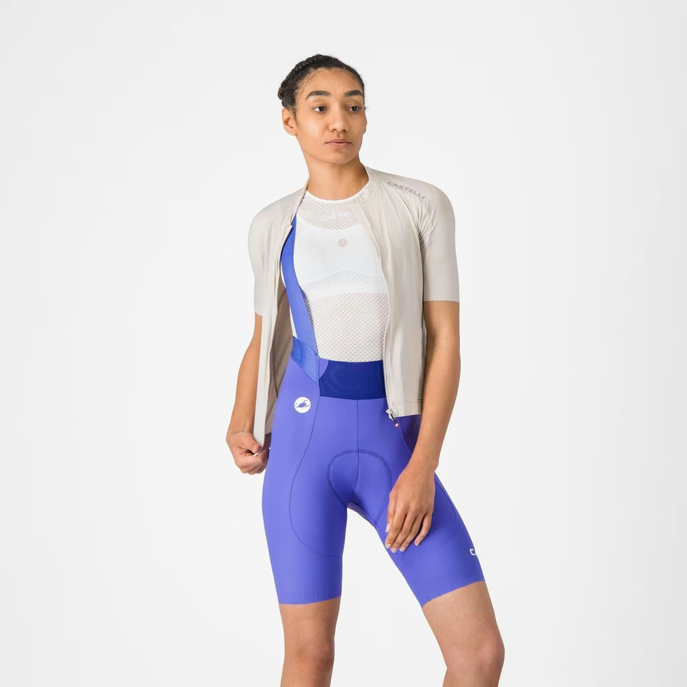 Castelli Espresso 2 W DT Bibshort Women's Ultraviolet - Image 1