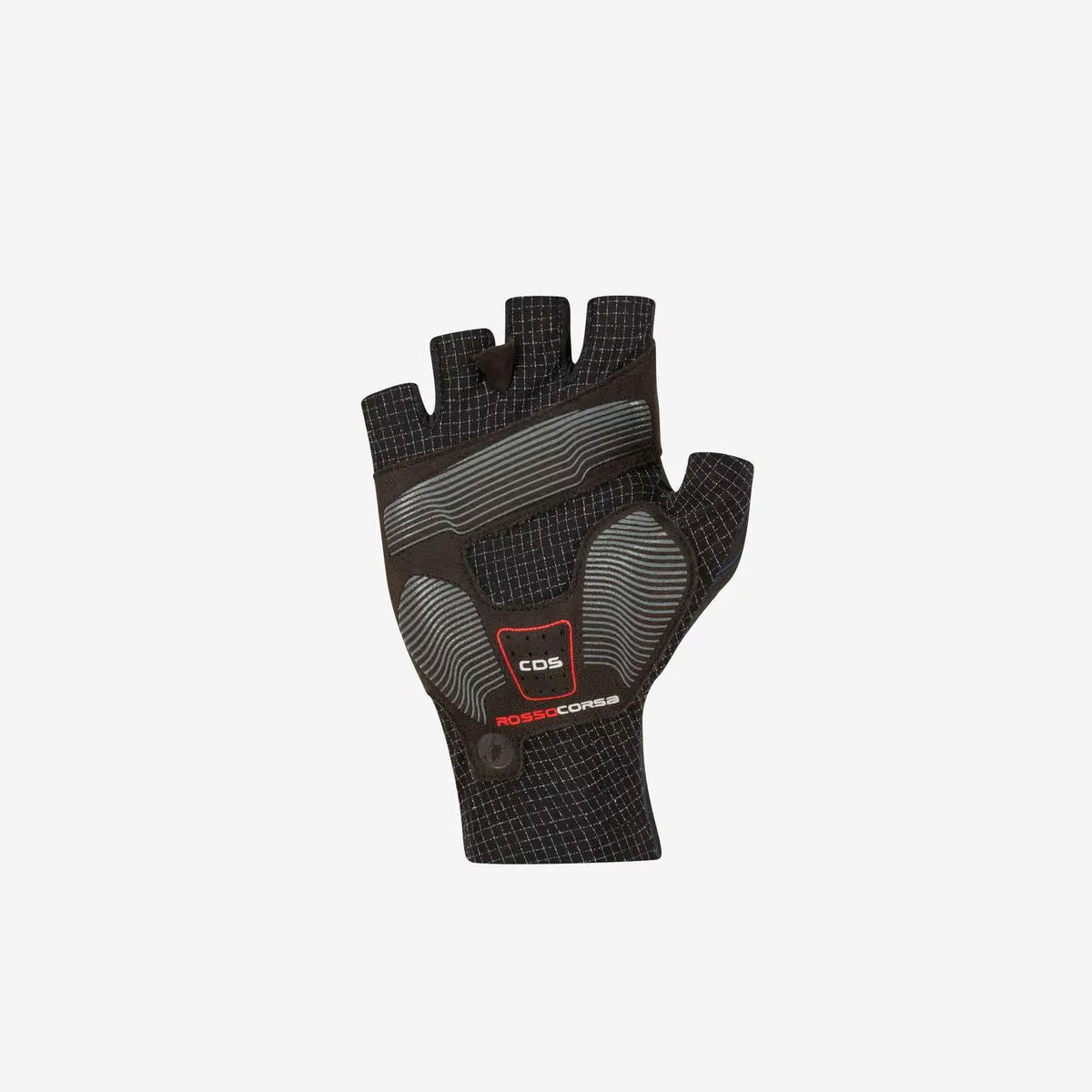Castelli Rosso Corsa Pro Gloves Silver Gray - Image 2
